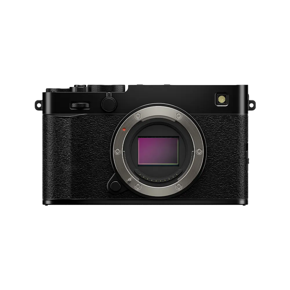 Fujifilm X-E5 Mirrorless Camera - Black, front view