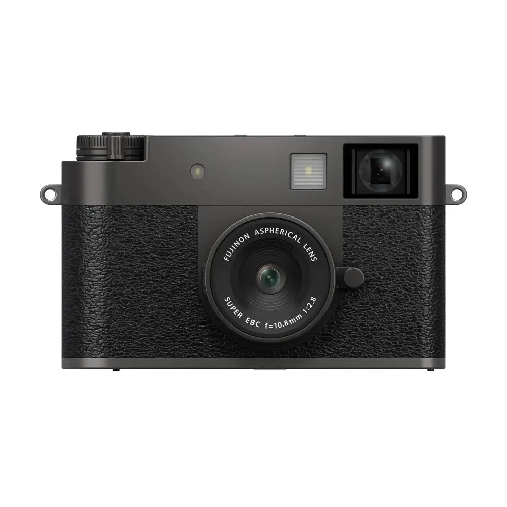 Fujifilm X half Digital Camera - Charcoal Silver, front view