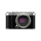 Fujifilm X-M5 Mirrorless Camera - Silver, front view