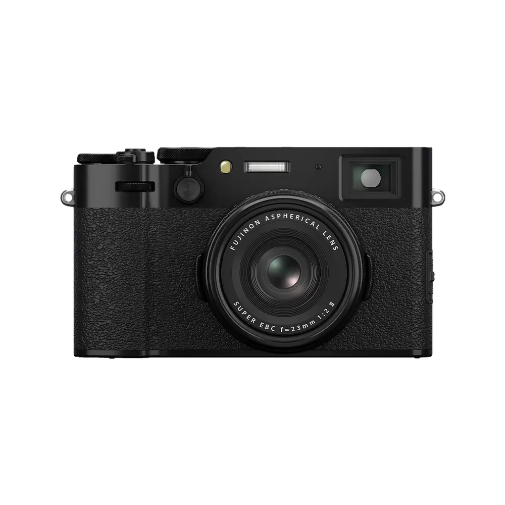 Fujifilm X100VI Digital Camera - Black, front view