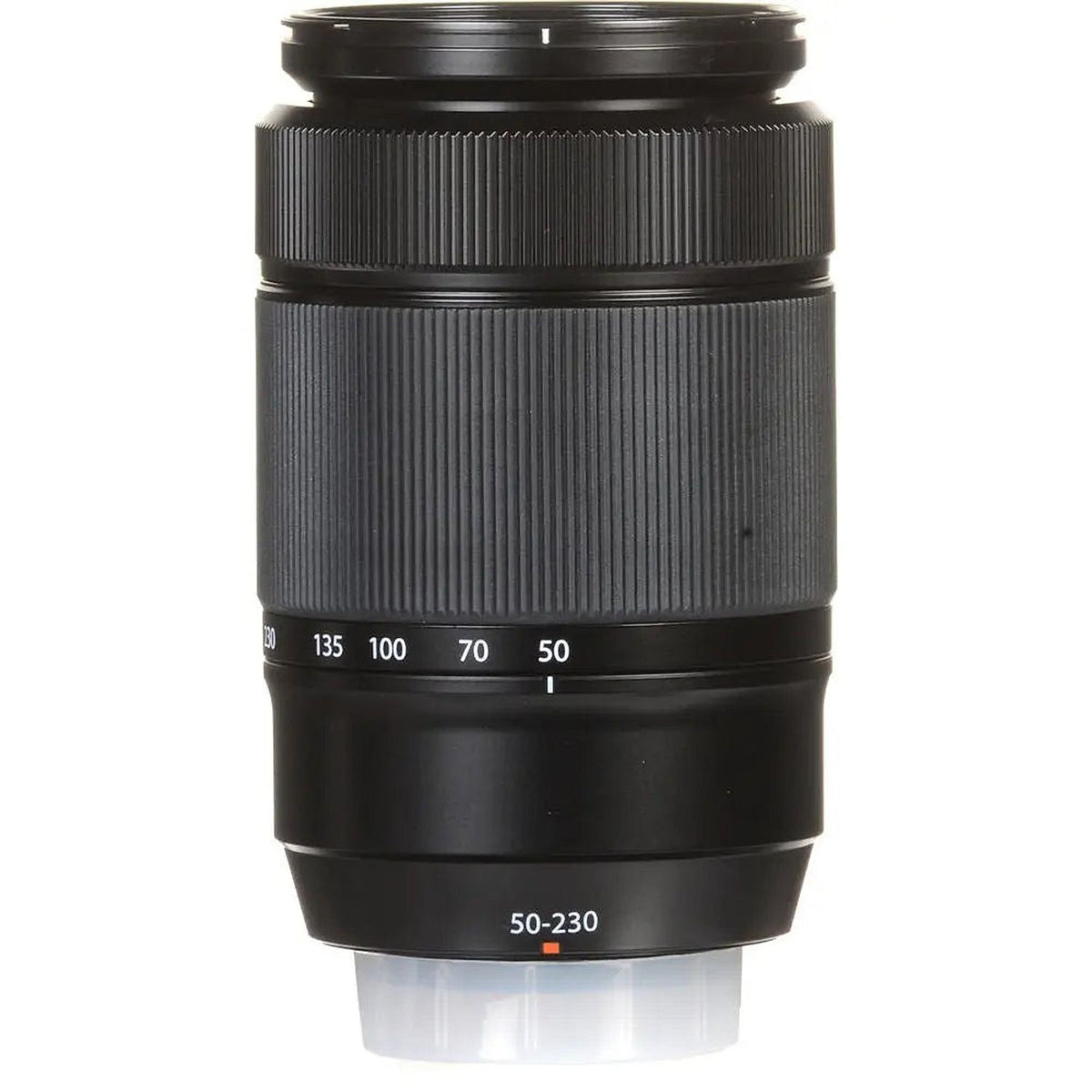 Fujifilm Fujinon XC50-230mmF4.5-6.7 OIS II Lens — side view showing zoom and focus rings