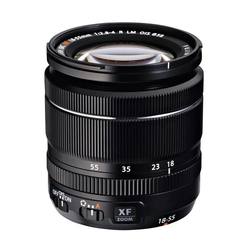 Fujifilm Fujinon XF18-55mmF2.8-4 R LM OIS Lens - front view