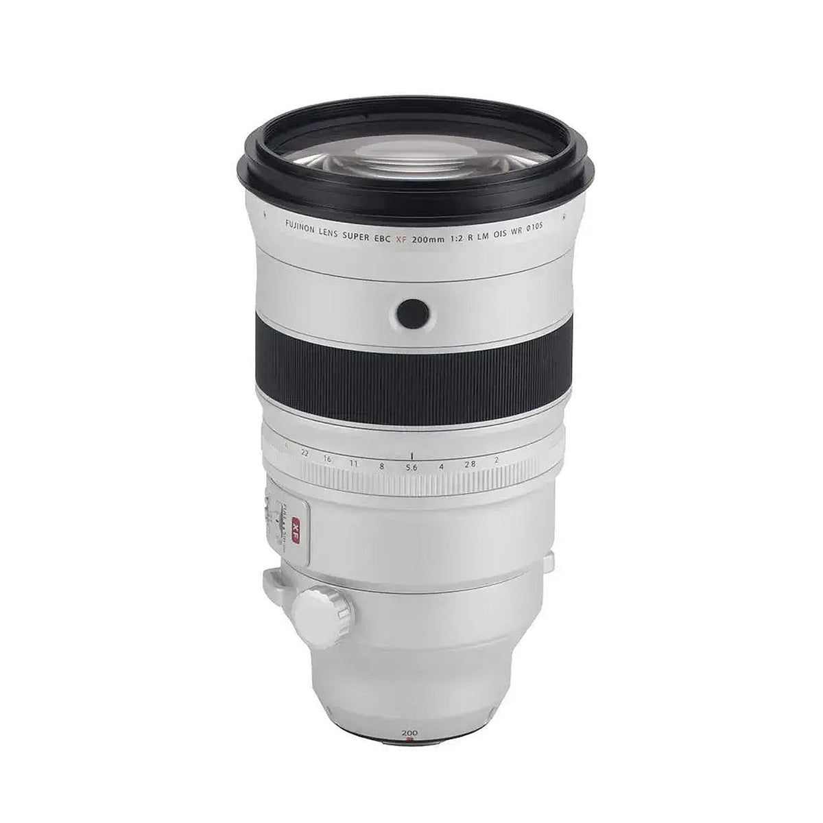 Fujifilm Fujinon XF200mmF2 R LM OIS WR Lens with XF1.4X TC F2 WR — camera optical accessory product photo
