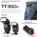 Godox TT350 Mini Thinklite TTL Flash (Black) Godox