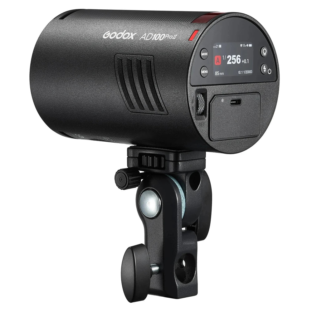 Godox AD100Pro II rear display and controls