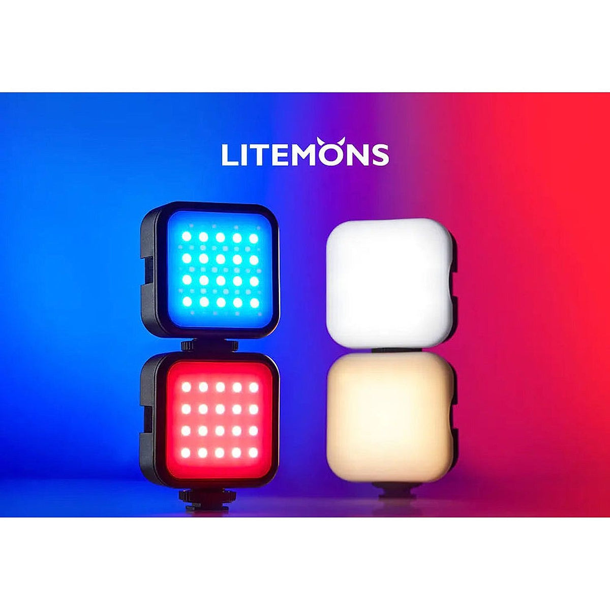 Godox LED6R RGB magnetic video light alternate official view
