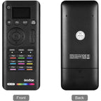 Godox RC-R9 remote control front and rear views
