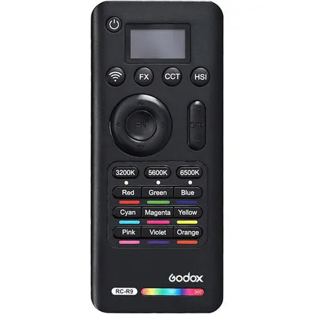 Godox RC-R9 2.4GHz RGB remote control front view
