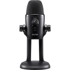 Godox UMic82 desktop USB microphone front view with stand