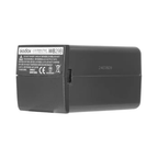 Godox WB29B original battery horizontal side and printed model identification