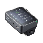 Godox X3Pro-C Canon wireless trigger angled side view and USB-C charging port