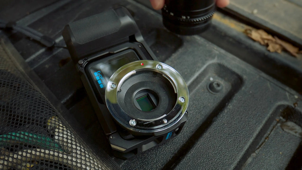 GoPro MISSION 1 PRO ILS compact 8K cinema camera with Micro Four Thirds interchangeable lens mount