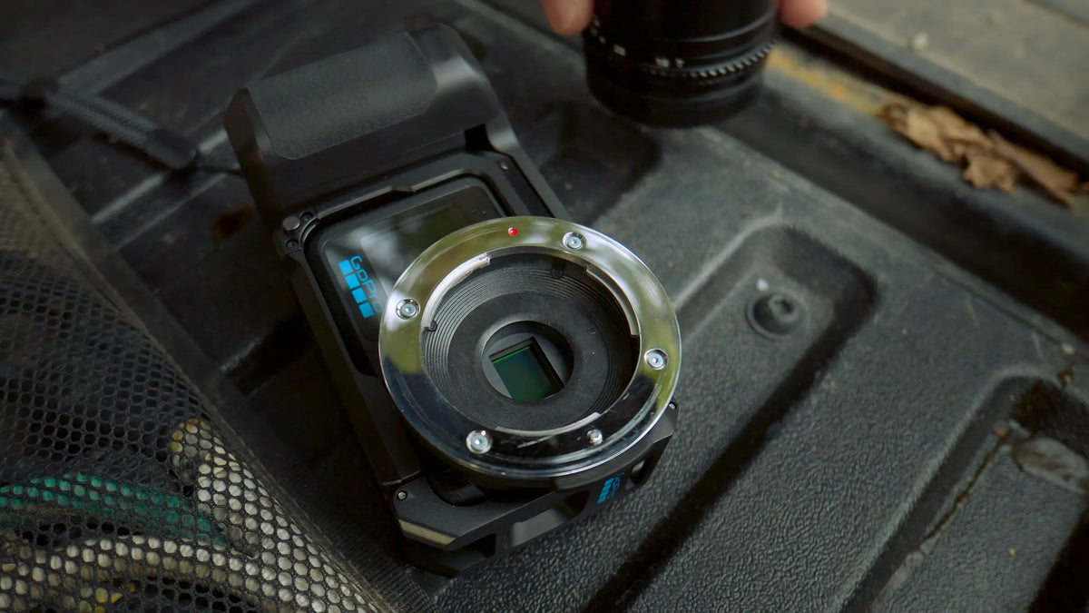 GoPro MISSION 1 PRO ILS compact 8K cinema camera with Micro Four Thirds interchangeable lens mount