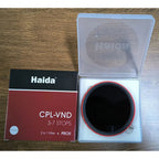 Haida Pro II 77mm CPL and variable ND 2-in-1 filter HD4781-77