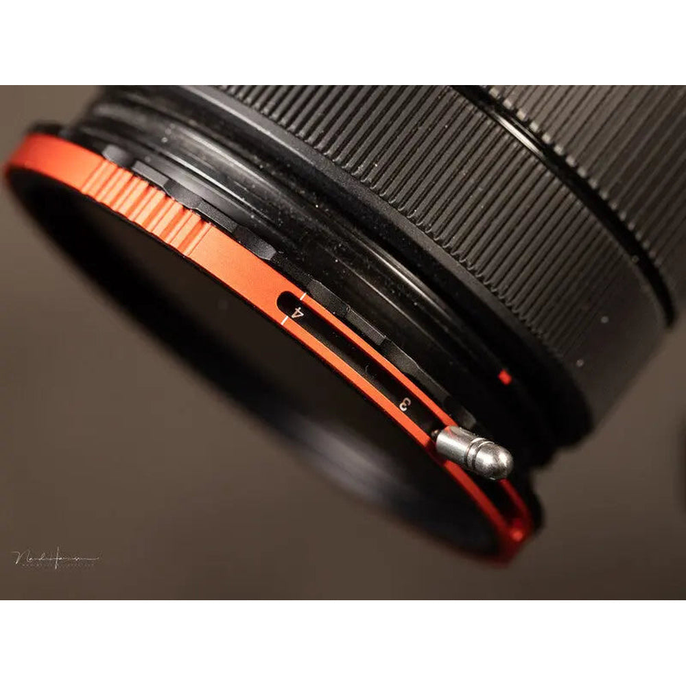 Haida Pro II CPL VND 2-in-1 filter adjustment lever close-up