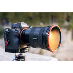 Haida Pro II CPL VND 2-in-1 filter mounted on a camera lens