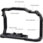 HIFFIN Camera Cage for Canon EOS R5 R6 R6 II R5 C — product details and alternate view