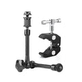 HIFFIN HF-17 articulating magic arm with super clamp for camera, monitor, microphone and LED light mounting