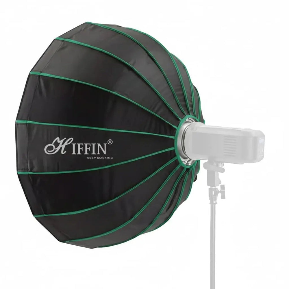 HIFFIN KL-65 65cm octagonal softbox with Bowens mount front product view