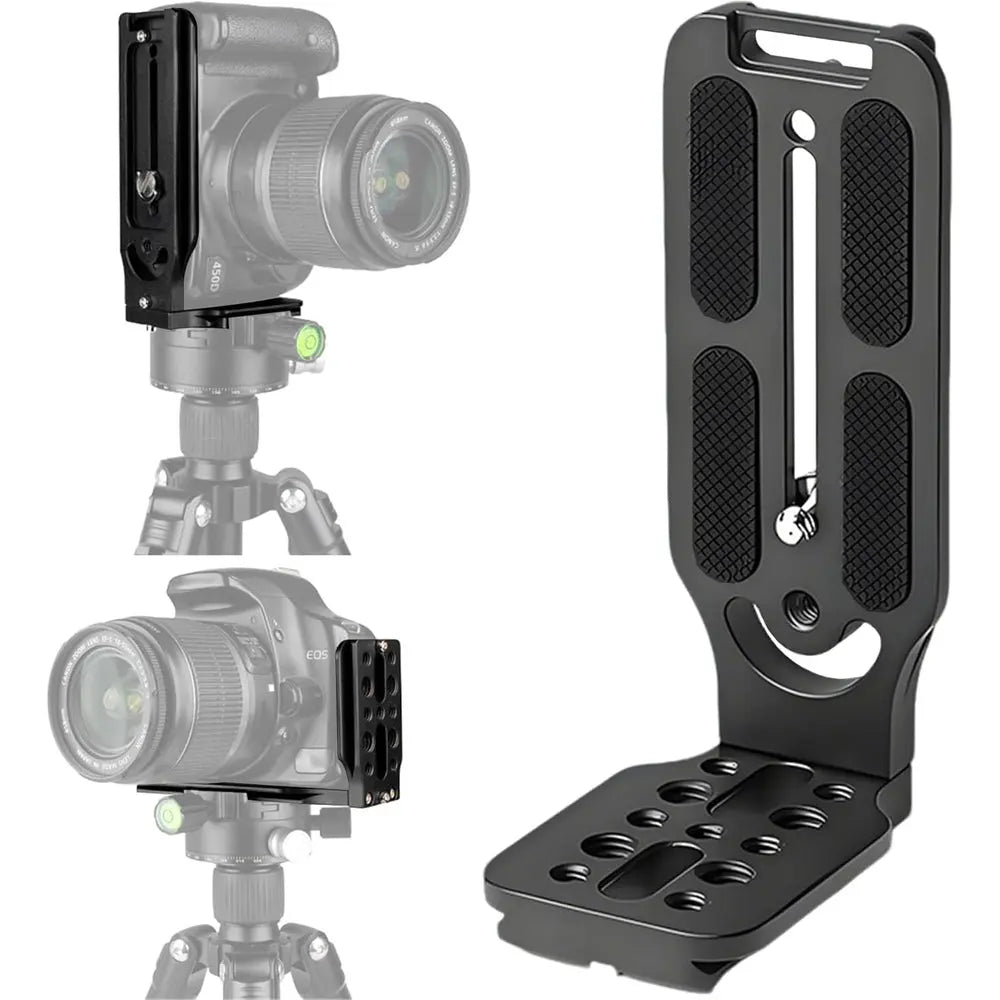 HIFFIN L-Type Quick Release Vertical Camera Plate — product details and alternate view