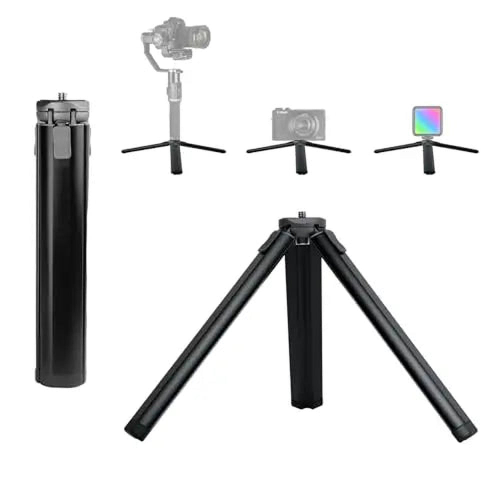 HIFFIN compact mini desktop tabletop tripod with 1/4-inch screw for cameras, smartphones and gimbals