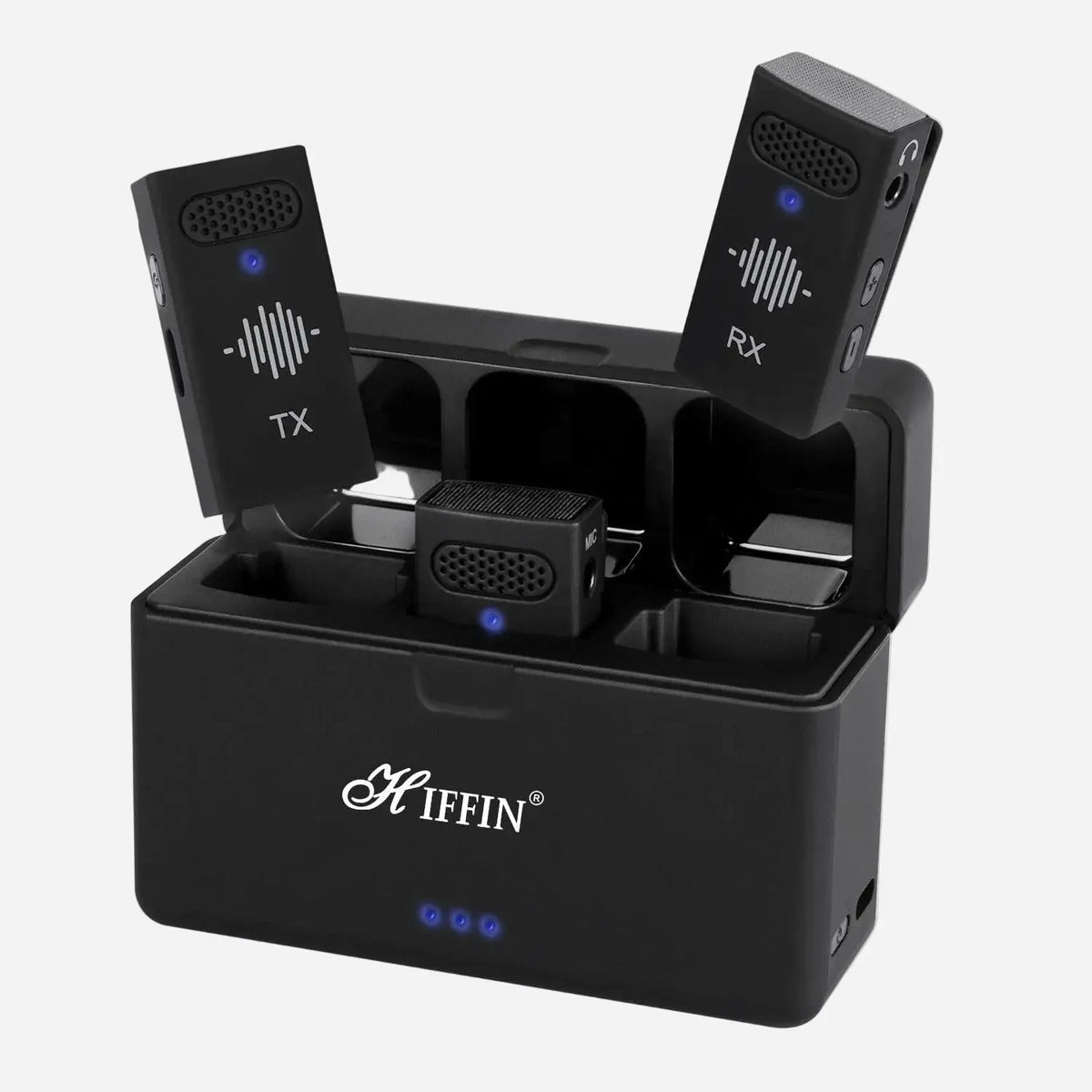 Hiffin HWM-50 Wireless Microphone System for Camera & Phone HIFFIN