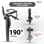 HIFFIN HST-61 63 Selfie Stick Tripod with Wireless Remote HIFFIN