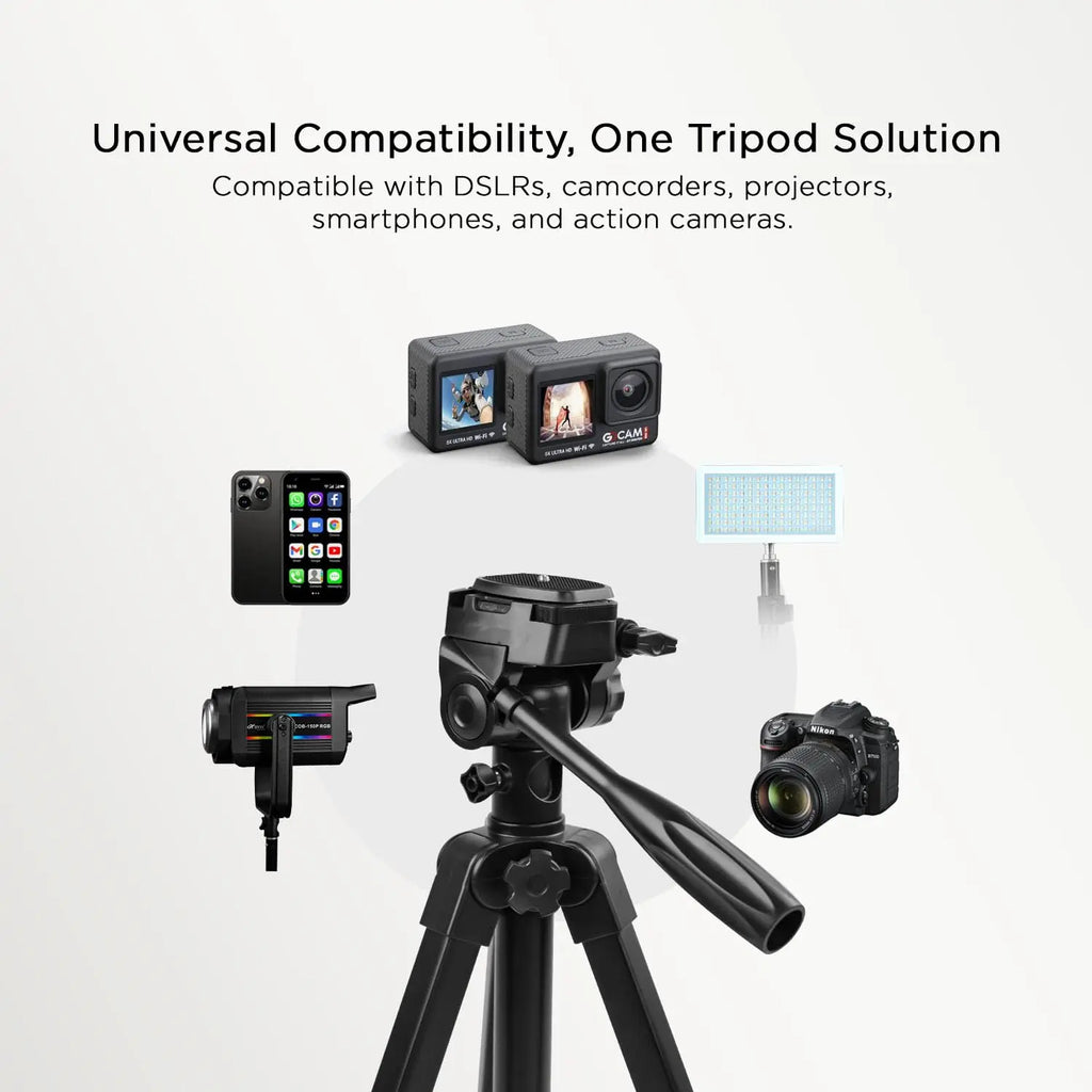 HTR-900 Aluminium Tripod Cum Monopod 4.5ft HIFFIN