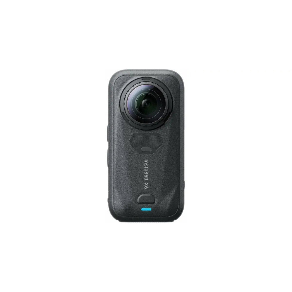 Insta360 X6 8K 360 Action Camera Black - front view