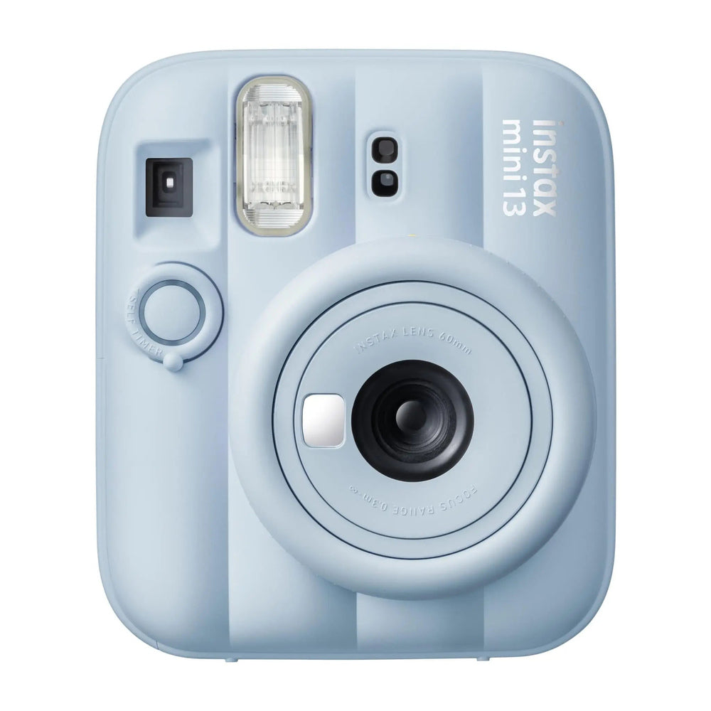 Fujifilm Instax Mini 13 Frost Blue instant camera front view
