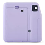 Fujifilm Instax Mini SE Purple instant camera rear view showing film compartment