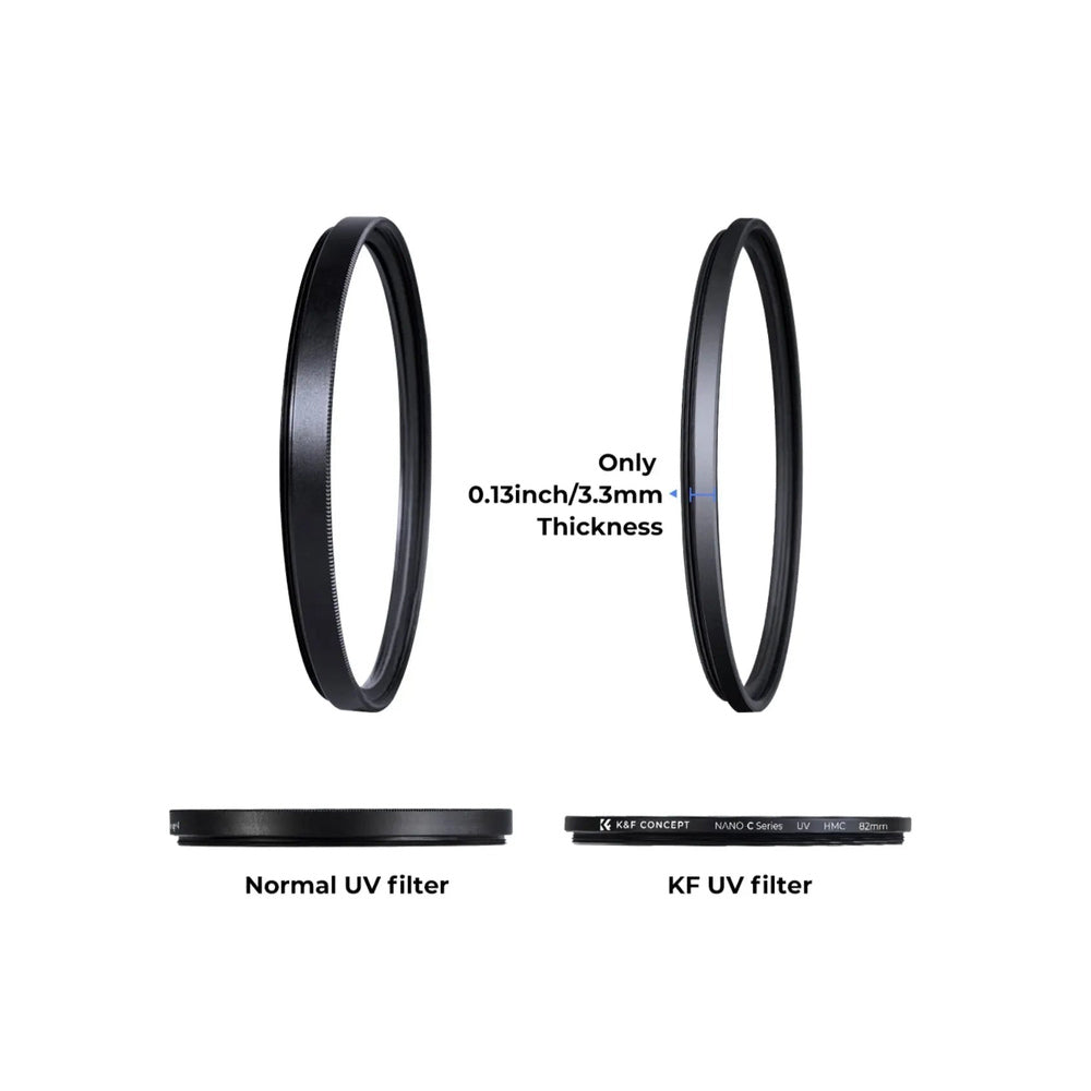 K&F Concept KF01.1422 52mm lens protection filter additional view