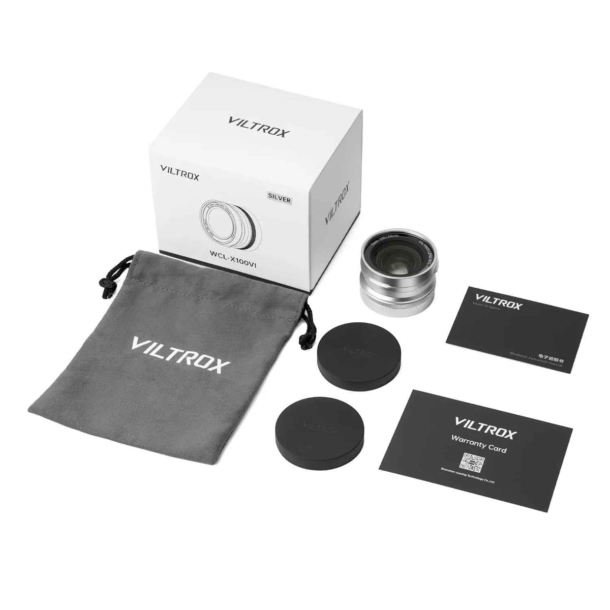 Viltrox Wide Conversion Lens for Fujifilm X100 Silver