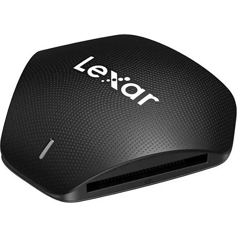 Lexar Professional 3-in-1 USB 3.1 Multi-Card Reader LRW500URB - front view
