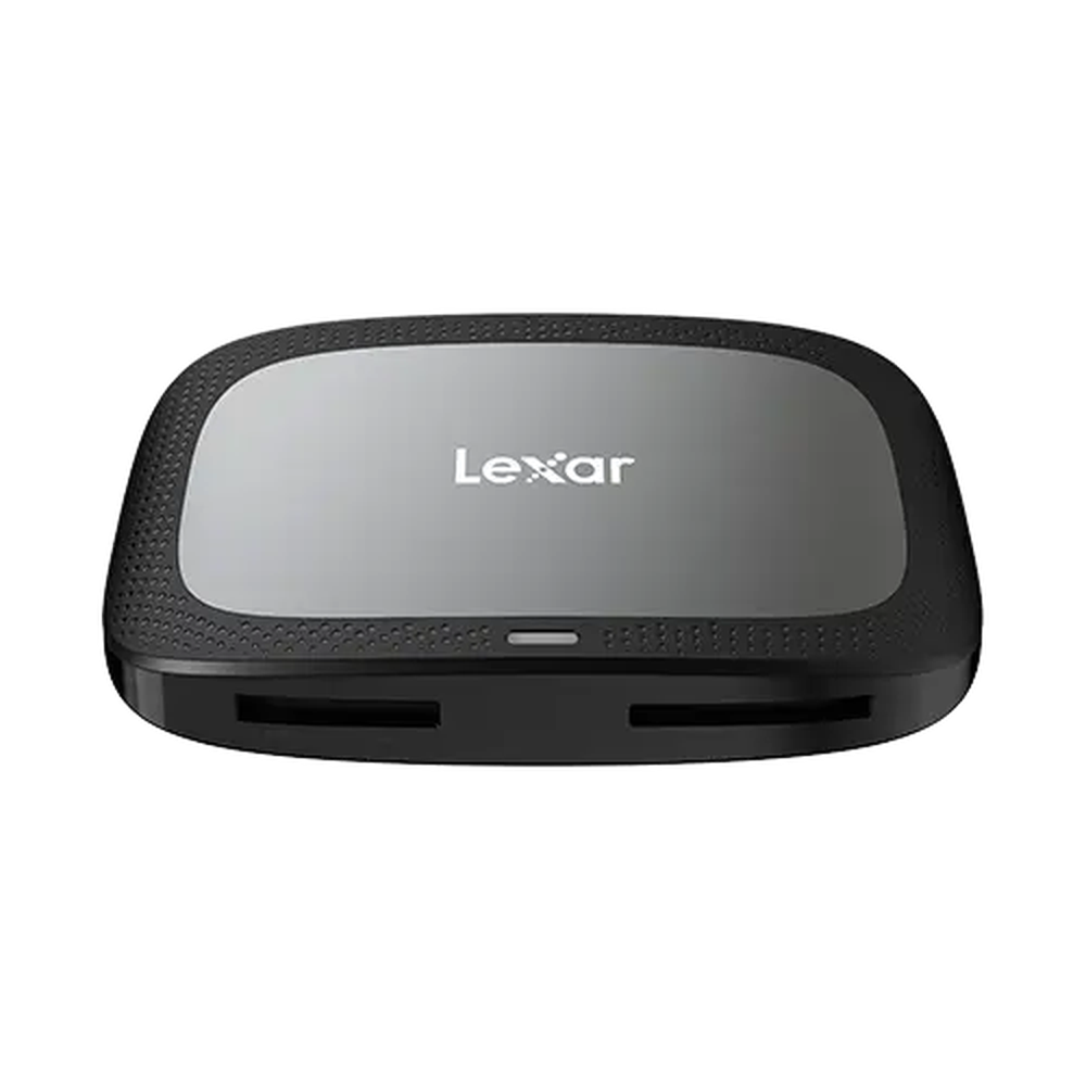 Lexar LRW530U RW530 CFexpress Type A and SD reader front view