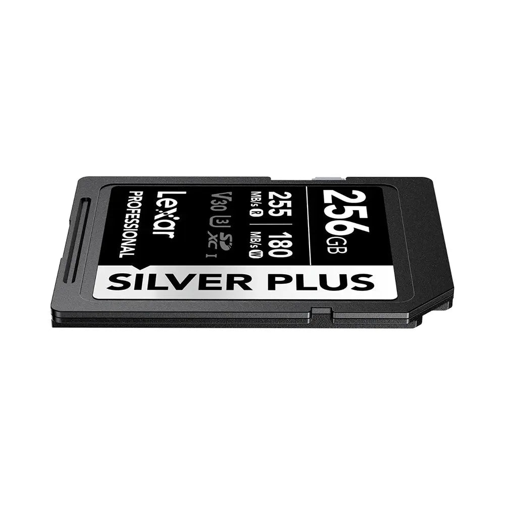 Lexar Professional SILVER PLUS 256GB SDXC UHS-I V30 memory card