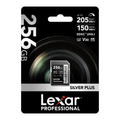 Lexar Professional SILVER PLUS 256GB UHS-I SDXC card LSDSIPL0256G-1 retail package