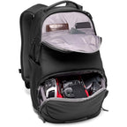 Manfrotto Advanced Active Backpack III open lower camera compartment