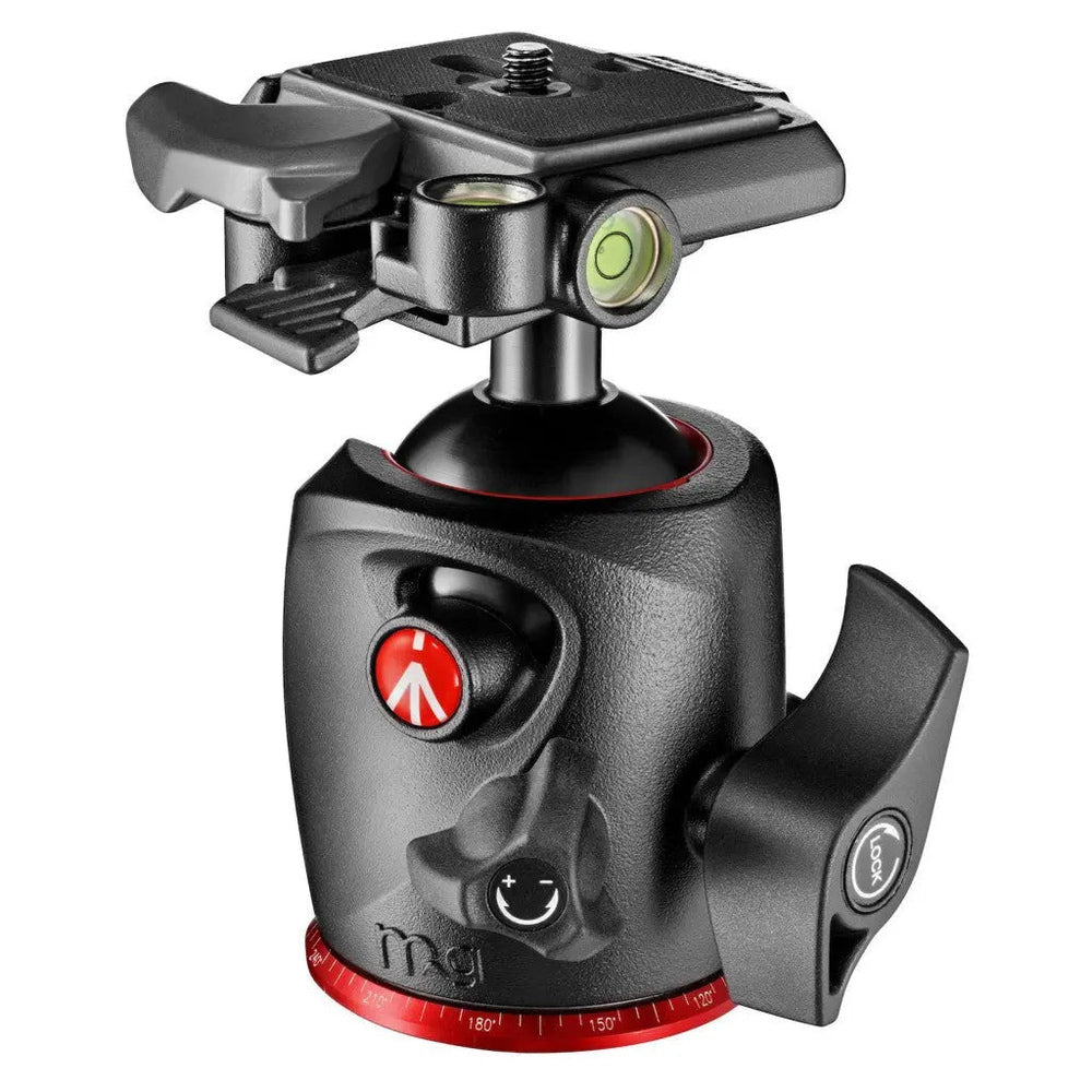 Manfrotto MHXPRO-BHQ2 XPRO Ball Head - 200PL plate and bubble levels