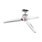 Manfrotto PIXI MTPIXI-WH white mini tripod overhead open view