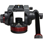 Manfrotto MVH502AH Pro Fluid Video Head - front and drag controls