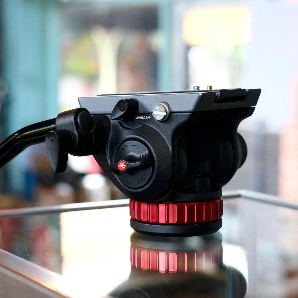 Manfrotto MVH502AH Pro Fluid Video Head - side view