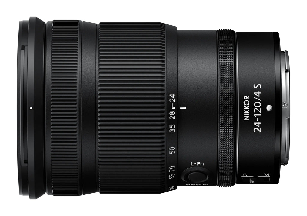 NIKKOR Z 24-120mm f/4 S alternate lens view for Nikon Z6 III bundle