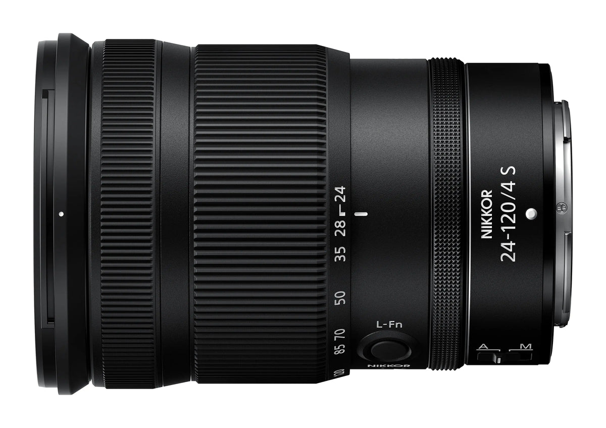 NIKKOR Z 24-120mm f/4 S alternate lens view for Nikon Z6 III bundle