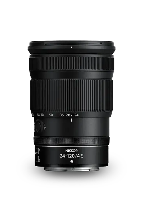 NIKKOR Z 24-120mm f/4 S lens included with Nikon Z6 III mirrorless camera kit