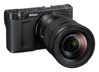 Nikon ZR with NIKKOR Z 24-120mm f/4 S three-quarter right view