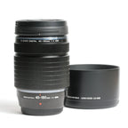 M.Zuiko Digital ED 40-150mm f/4 PRO lens with lens hood