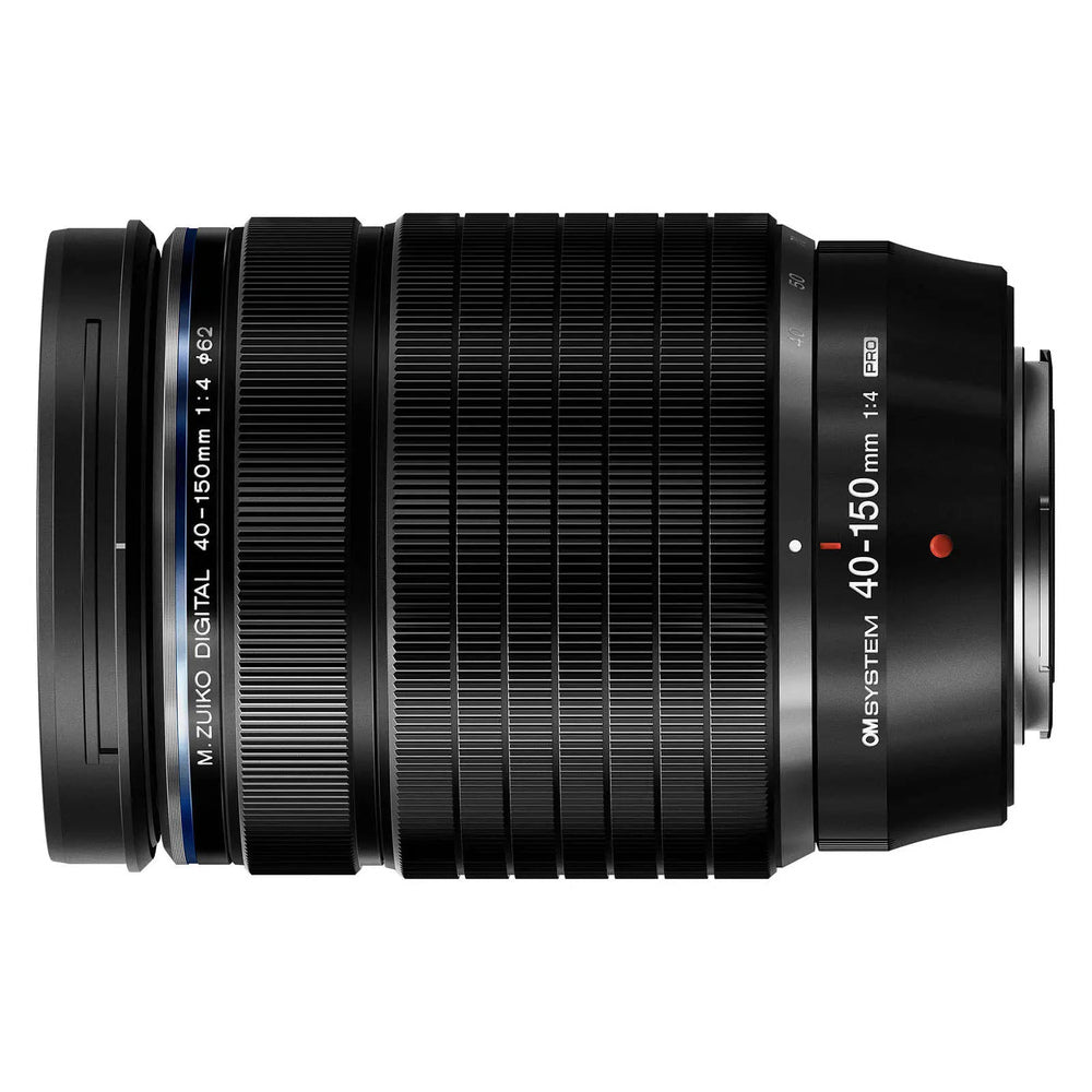 M.Zuiko Digital ED 40-150mm f/4 PRO lens - side barrel view