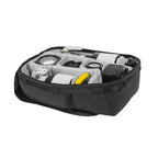 Peak Design Camera Cube v2 Large Bag Insert - Black – Camera Cube v2 Large Black open interior with camera gear