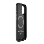 Peak Design Everyday Fabric Case for iPhone 17 - Charcoal – Everyday Case for iPhone 17 Charcoal interior view